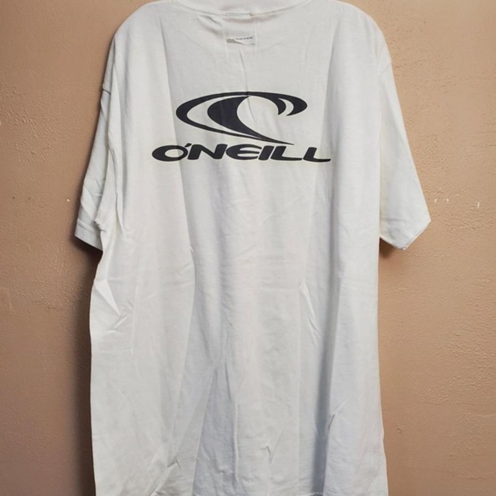 vintage 90s White‎ O'Neill Glow in the dark T-shirt